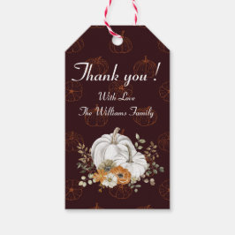 Elegante Personalizado Obrigado Etiqueta de presen