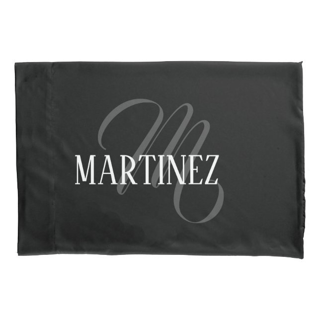 Elegante Personalizado Sobrenome | Nome (Frente)