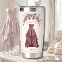 Elegante Presente de Proposta de Dama de Honra Ros
