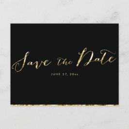 Elegante Preto Salve Os Cartões De Data