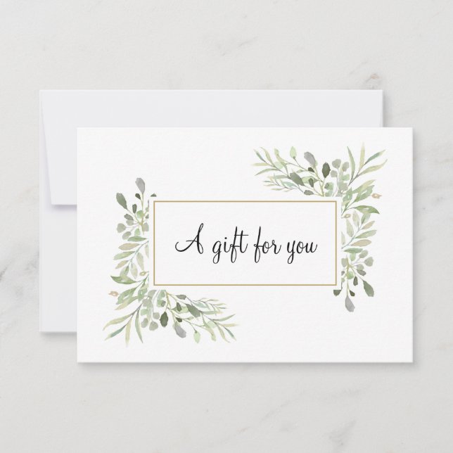 Elegante Primavera deixa o certificado de presente (Frente)