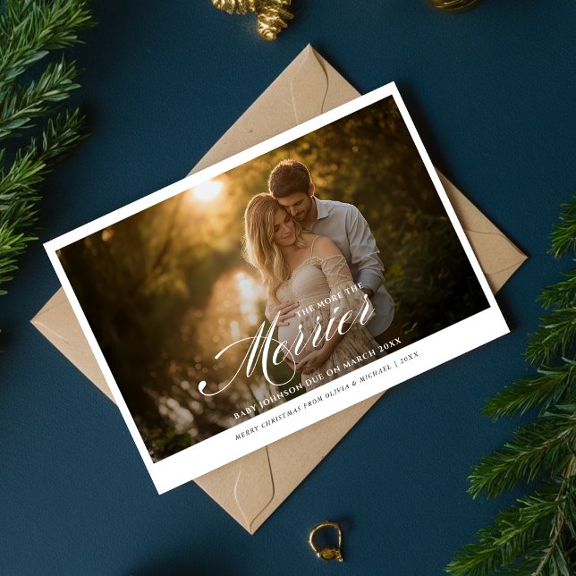 Elegante Quanto Mais Melhor Anúncio de Gravidez em (Criador carregado)