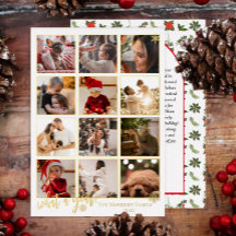 Elegante Que Mensagem De Foto Flocos De Neve De 12