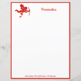 Elegante Querubim Cupido Romântico do Dia dos Namo