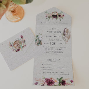 Elegante Rolo Nórdico Viking Casamento