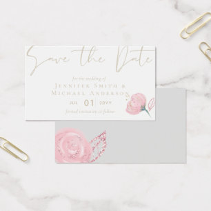 Elegante Rosa Dourado Disparador de Casamento Mode