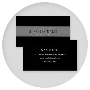 Elegante Roteiro Editável Nome da Empresa/outro Te