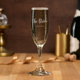 Elegante Rótulo A Noiva Vinho de Casamento Persona