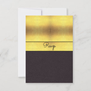 Elegante RSVP em Ouro & Preto
