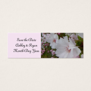Elegante Save the Date Flor de Cerejeira