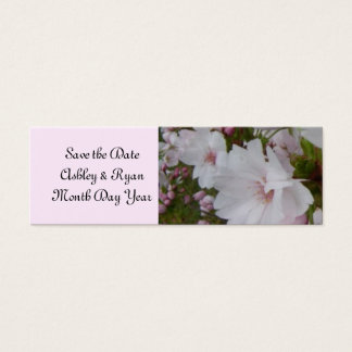 Elegante Save the Date Flor de Cerejeira
