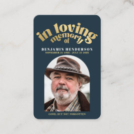 Elegante Simpatia Fotográfica Cartões de Oração Fu