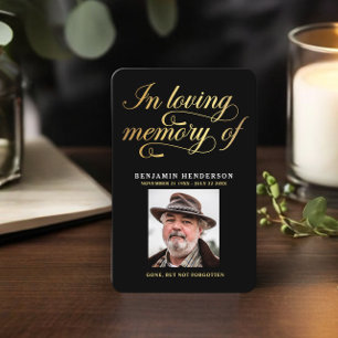 Elegante simpatia por fotografia Cartões de oraç