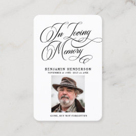 Elegante simpatia por fotografia Cartões de oração