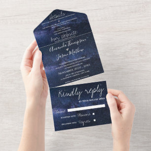 Elegante Sob O Tema Estrelas Casamento Monograma