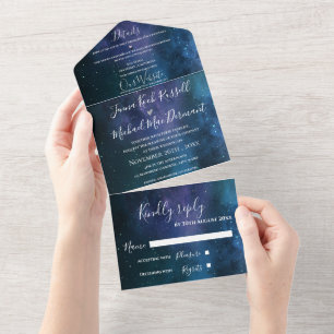 Elegante Sob O Tema Estrelas Casamento Monograma
