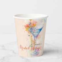 elegante taça de vinho floral Bridal shower