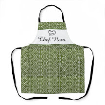 Elegante Tateez Palestiniano em Verde