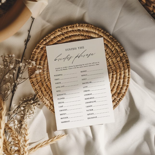 Elegante Termine o Cartão de Jogo de Marca de Fras (Criador carregado)