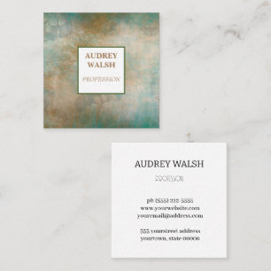 Elegante, textura vinícola castanha cartão de visi