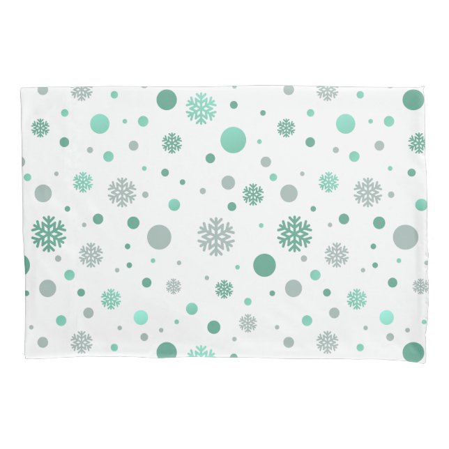 Elegante verde e branco Feliz Natal  (Frente)