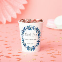 Elegante Vitória Azul Naval Lírio Floral Botânica 