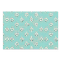 Elegantes Texturas Mistas Azul Vintage