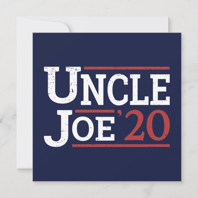 Eleição 2020 - Tio Joe (Frente)