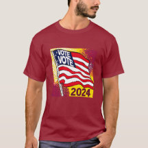 Eleição 2024 Bandeira T-Shirt