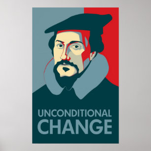 Eleja o poster de João Calvino