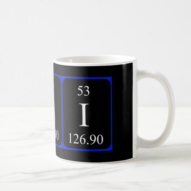 Elemento 53 caneca - iodo (Direita)