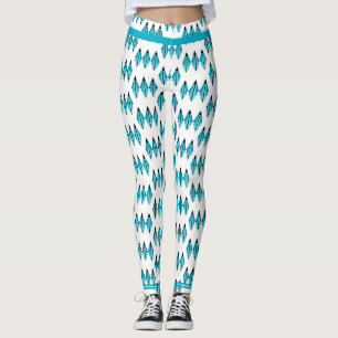 Elemento de arte em leggings verdes