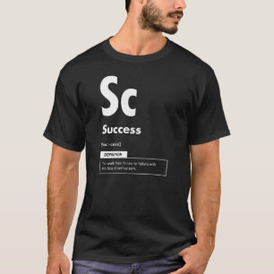 Elemento De Sucesso - Camisa T Motivacional