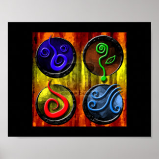 Elementos De Poster Mágica