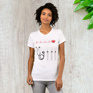 Elementos de saúde feminina T-Shirt