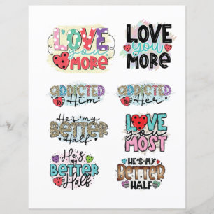 Elementos românticos de álbum de recortes do Dia d