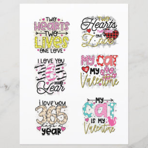 Elementos românticos de álbum de recortes do Dia d