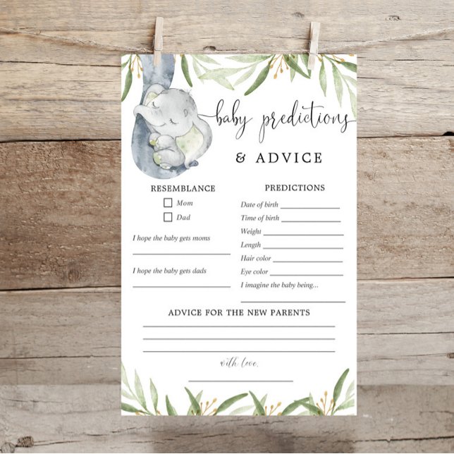 Elephant Baby predictions orienta ouro verde (Criador carregado)