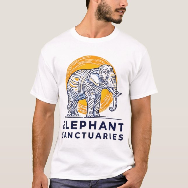 Elephant Sanctuaries T-Shirt (Frente)