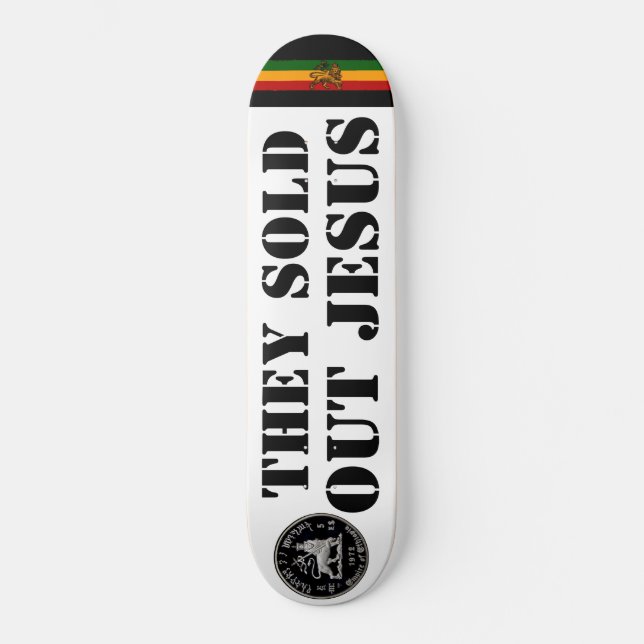 ELES VENÇERAM JESUS Skateboard (Frente)