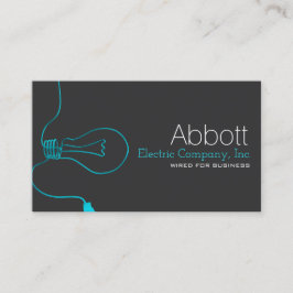 Elétrico, Elétrico, Cartão de visita de Construção