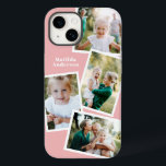 Eletrônico da família multi-fotos do na moda moder<br><div class="desc">Design de capa de telefone eletrônica da família de fotos múltipla na moda moderna. Aniversário ideal,  Natal,  dia de as mães ou design Dia de os pais. As cores podem ser alteradas.</div>