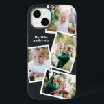 Eletrônico da família multi-fotos do na moda moder<br><div class="desc">Design de capa de telefone eletrônica da família de fotos múltipla na moda moderna. Aniversário ideal,  Natal,  dia de as mães ou design Dia de os pais. As cores podem ser alteradas.</div>