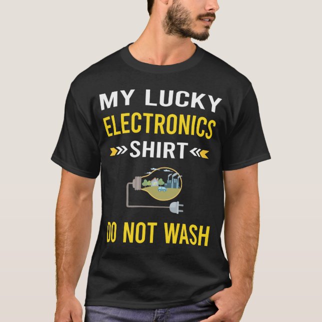 Eletrônicos da Camisa da Sorte (Frente)