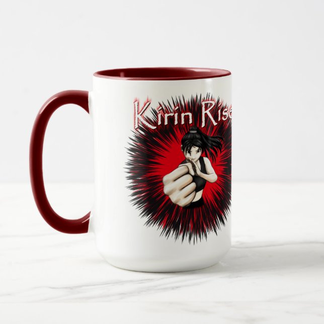 Elevação de Kirin caneca de café de 15 onças (Esquerda)