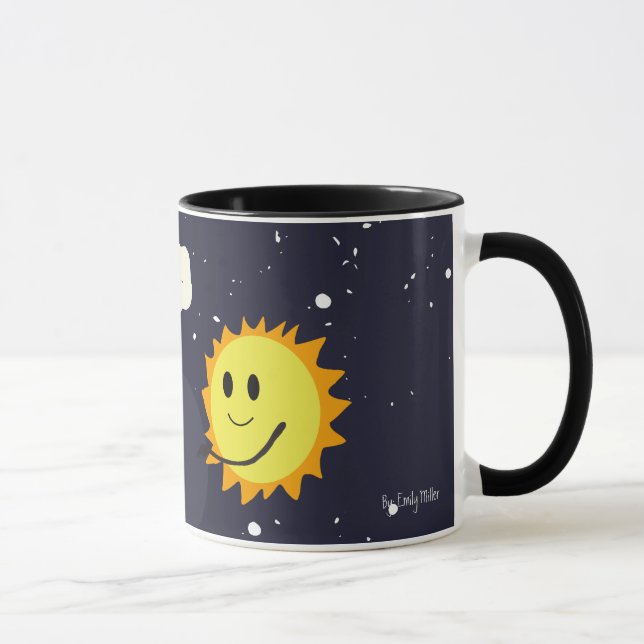 Elevação e brilho! Caneca (Direita)