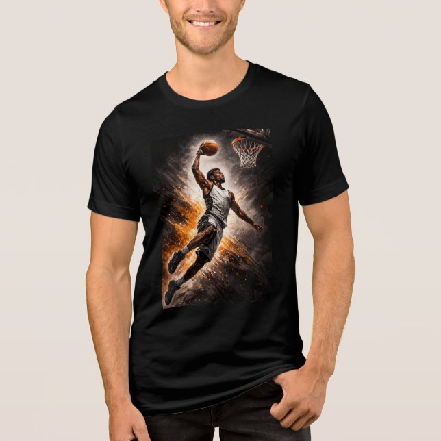 Elevação Implacável – Camiseta de Basquete com Ent (Frente)