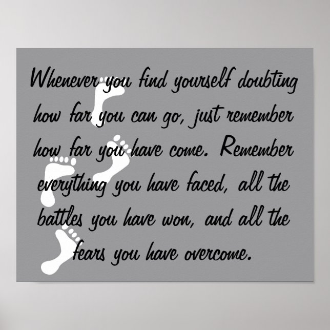 Elevar poster a lembrete sem medo (Frente)