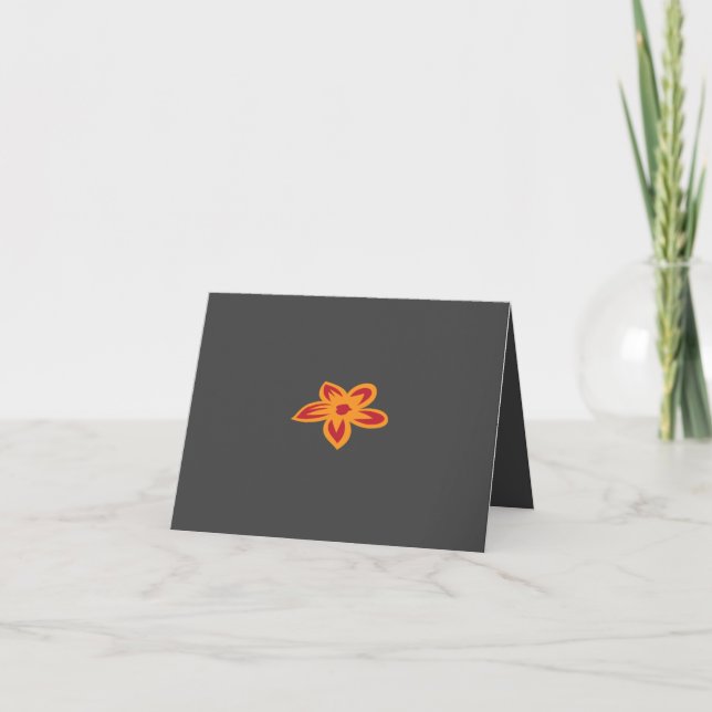 Eleve seus Bilhetes de Agradecimento com Moderno (Frente)