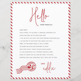 Elf Arrival - Letra Hello da sua Nota Elf